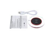 Portable Mini Qi Wireless Charger Transmitter Ultrathin Slim Charging Pad
