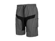 Santic Men MTB Bicycle Cycling Shorts Pants with Detachable Cushion Pad