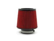 Universal Car 3 Air Filters Round Tapered Clamp On Stack Filtration Micro Cotton Gauze