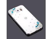 Ultrathin Lightweight Plastic Fashion Bling Bumper Protective Back Cover for Samsung Galaxy S6