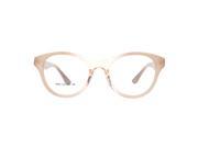 Fashionable Gradient Color Big Lenses Eyeglasses Glasses Frame Pink