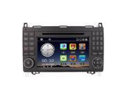 7 Car Radio Double 2 Din Car DVD Player GPS Navigation in Dash for Mercedes Benz A B Class Viano Vito Sprinter Free Map Free Card