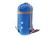 Envelope Outdoor Sleeping Bag Camping Travel Hiking Multifuntion Ultra light Sky Blue