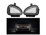 Pair LED Under Side Mirror Lamps for VW Golf 6 Cabriolet Passat B7 Touran