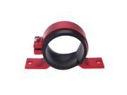 58 60mm ID Fuel Pump Mounting Bracket Single Filter Clamp Cradle Red