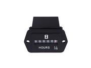 DC 6V 80V Hour Meter Hourmeter Gauge for Boat Car Truck Engine Rhombus