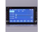 6.2 2 Din Car DVD USB SD Player GPS Navigation Bluetooth Radio Multimedia HD Entertainment System for Car Universal