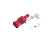 Turbo Sound Whistle Exhaust Pipe Tailpipe Blow off Valve Aluminum Size XL
