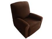 High Quality Elastic Soft Polyester Spandex One Seater Recliner Cover