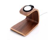 SamDi Wooden Charging Stand Holder Station Dock Cradle for Apple Watch iWatch 38mm 42mm All Edition for iPhone 6 6S 6 Plus 6S Plus 5S 5C 5 Samsung Galaxy S6 S6