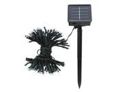 17m 100 LED Colorful Solar LED Light Fairy String Christmas Party