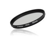 Andoer 55mm ND2 Filter Neutral Density Photography Filter for Nikon Canon Sony DSLR Cameras