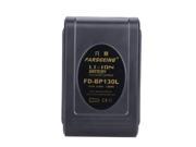 FARSEEING FD BP130L 14.8V 8.8Ah 130Wh Rechargeable Li ion Battery V Mount Lock for Video Camera Compatible for Sony BP L40 L60 L90 Battery
