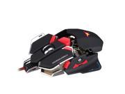 Combaterwing 4800 DPI Optical USB Wired Professional Esport Gaming Mouse Programmable 10 Buttons RGB Breathing LED Mice