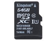 Kingston Class 10 8GB 16GB 32GB 64GB MicroSDHC TF Flash Memory Card 48MB s Maximal Speed