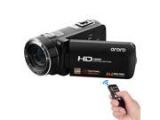 ORDRO HDV Z8 1080P Full HD Digital Video Camera Camcorder 16× Digital Zoom with Digital Rotation LCD Touch Screen Max. 24 Mega Pixels Support Face Detection