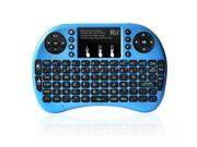 Rii i8 2.4G Mini Wireless Keyboard with Backlit Backlight Multi touch Touchpad US Layout Handheld for Andriod TV Box HTPC PC Pad