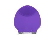 ANSELF Silicone Waterproof Rechargeable Electric Mini Ultrasonic Face Brush Super Facial Cleaner Tool