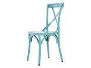 IKAYAA Industrial Style Metal Kitchen Dining Breakfast Chair Stool Ergonomic Design