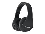 docooler JH 812 Stereo Bluetooth Headphone Wireless Bluetooth 4.1 Headset 3.5mm Wired Earphone MP3 Player TF Card FM Radio Hands free w Mic Black for iPhone 6S
