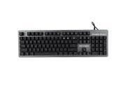 Arealer Roarer 104 Keys RGB Blue Switches Mechanical Gaming Macro Keyboard Anti ghosting Full Programmable LED Backlit Backlight USB Wired for Professional Game