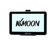 KKmoon® 7 Portable HD Screen GPS Navigator 128MB RAM 4GB ROM MP3 FM Video Play Car Entertainment System with Back Support Free Map
