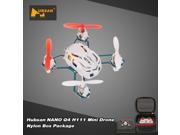 Original Hubsan NANO Q4 H111 2.4G 4 CH 6 Axis Gyro RTF Mini Drone Quadcopter Nylon Box