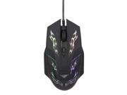 Rajfoo Professional Esport Gaming Mouse Mice 4D Buttons 800 1200 1600 2400DPI Breathing LED Light USB Wired for Pro Gamers