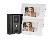 KKmoon® 7 Video Door Phone Intercome Doorbell Remote Unlock Night Vision Rainproof Security CCTV Camera Home Surveillance TP01H 12