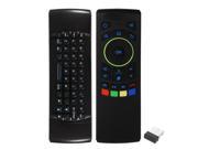 2.4G 6 Axis Air Mouse Wireless Keyboard Remote Control 6 Axis Sensor with Infrared Remote Learning for MINI PC Smart TV Android TV BOX