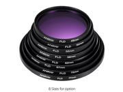 Andoer 52mm UV CPL FLD Close up 1 2 4 10 Lens Filter Kit with Carry Pouch Lens Cap Lens Cap Holder Tulip Rubber Lens Hoods Lens Cleaning Cloth