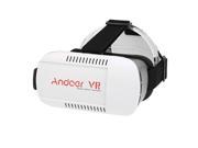 Andoer Virtual Reality Glasses 3D VR Box Glasses Headset Universal for Android iOS Windows Smart Phones with 4.7 to 6.0 Inches