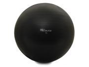 ProSource Premium Anti Burst Swiss Exercise Ball with pump Black 75cm