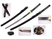 40.5 Musashi Hand Forged Carbon Steel Blade Iron Bamboo Katana Samurai Sword