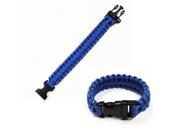 Emergency survival Paracord Bracelet can hold over 500 LBS a must have as part of your tactical gear Blue