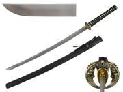 41 Musashi Overall Hand Forged Carbon Steel Blade Luna King Katana Samurai Sword