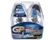 GP Thunder H3 55Watts 7500K Super White Head Light Low Light Fog Light bulbs SGP75K H3