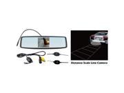 Pyle Plcm4300wi 4.3 Rearview Mirror Monitor Wireless Backup Camera Remote