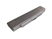 Compatible for Sony VAIO VGN C60HB L 6 Cell Silver Battery