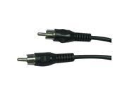 AXIS 255 110 C1730 BK 6 RCA Audio Cable 6 ft