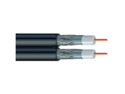 VEXTRA V2621 500 Dual RG6 Solid Copper Coaxial Cable 500ft
