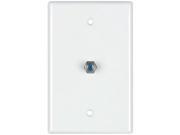 DATACOMM ELECTRONICS 32 2024 WH 2.4GHz Coaxial Wall Plate White