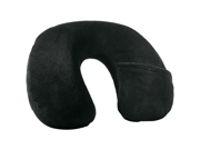 Travel Smart By Conair Ts22n Inflatable Fleece Neck Rest black