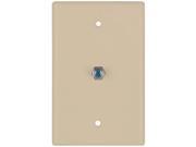 DATACOMM ELECTRONICS 32 2024 IV 2.4GHz Coaxial Wall Plate Ivory