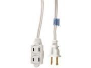 GE JASHEP51937 3 Outlet Polarized Indoor Extension Cord 6ft