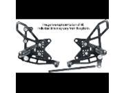 Vortex rs265k rear sets black hon cbr600rr by VORTEX