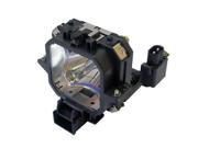 Original Bulb and Generic Housing for Epson EMP 53 ELPLP21 V13H010L21 Projector Lamp
