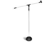 Pyle PMKS9 Heavy Duty Compact Base Boom Microphone Stand