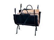 Blue Rhino W 1866 Uniflame 18 High Deluxe Wrought Iron Log Holder 18 x 23