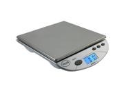 American Weigh Scales AMW13 SL Digital Postal Kitchen Scale 13 lb by 0.1 oz Silver
